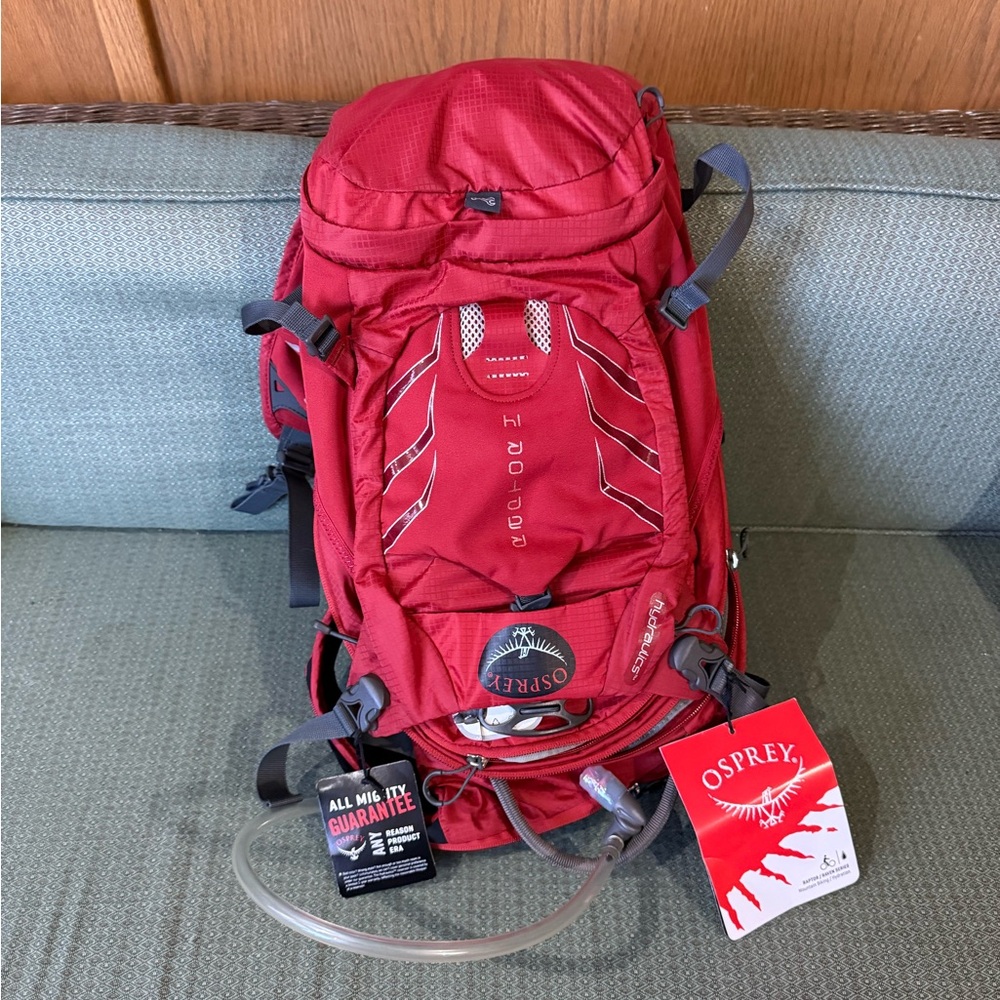 OSPREY Red Backpack Raptor 14